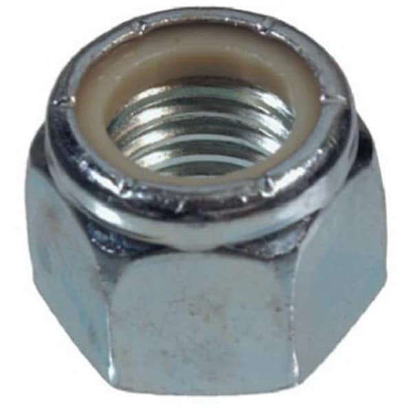 Nylon Insert Lock Nut, Steel, Zinc Plated